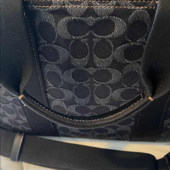 Black Patterned Women's Bag - Picture 4 of 8
